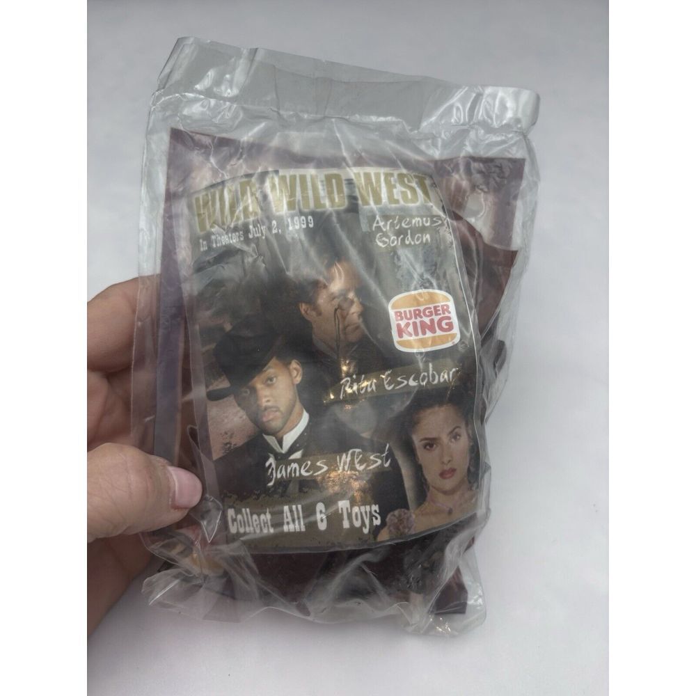 Burger King Wild Wild West Toy Doctor Loveless #5 Warner Bros 1999 Sealed. (2496